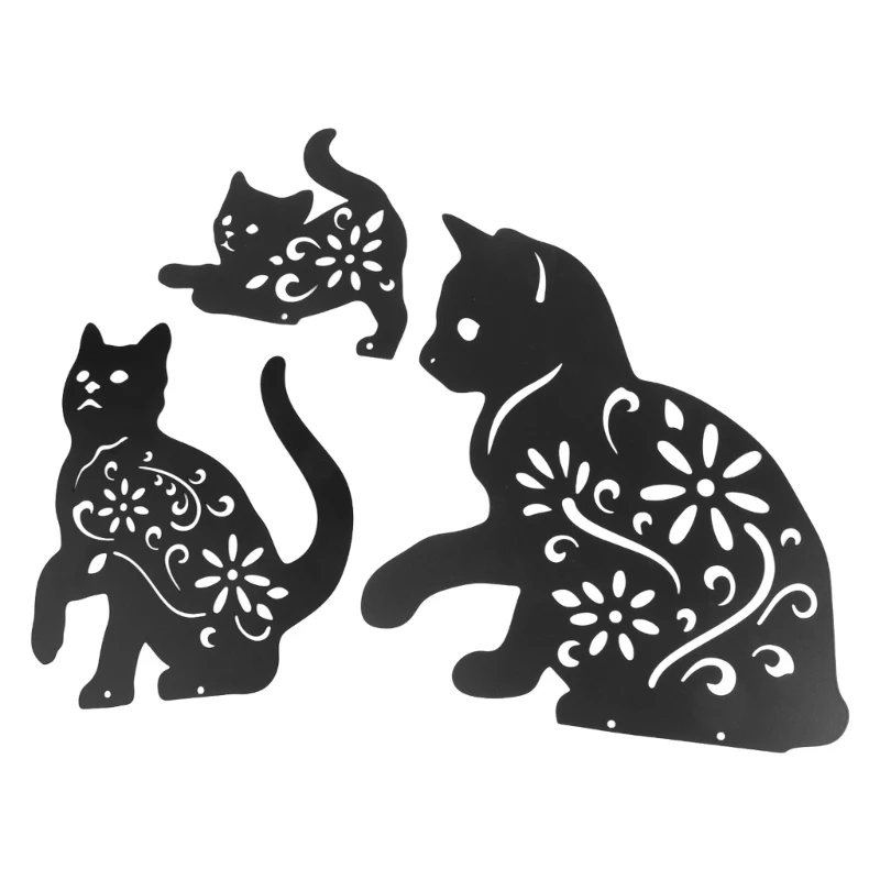 3 Cats Garden Stake Plug in Stake Garden Decorative Statue Decor for Indoor Outdoor Garden Yard Decoration
3 Cats Garden Stake Plug in Stake Garden Decorative Statue Decor for Indoor Outdoor Garden Yard Decoration
