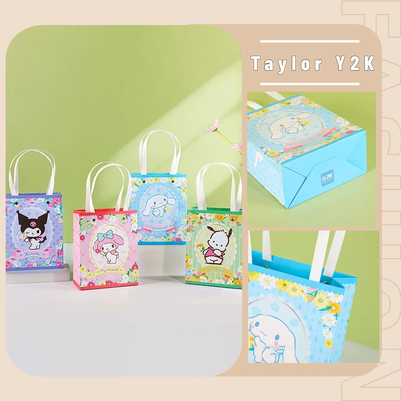 10pcs Sanrio Cinnamoroll Gift Bag Anime Figure Kuromi My Melody Pachacco Handbag Kawaii Cartoon Creative Party Gift Candy Bag
10pcs Sanrio Cinnamoroll Gift Bag Anime Figure Kuromi My Melody Pachacco Handbag Kawaii Cartoon Creative Party Gift Candy Bag
