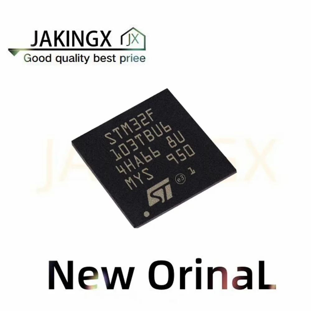 1-100Pcs New Original STM32F103TBU6 128KB 2V~3.6V ARM Cortex-M3 20KB 72MHz FLASH 26 VFQFPN36(6x6) Microcontroller Units
1-100Pcs New Original STM32F103TBU6 128KB 2V~3.6V ARM Cortex-M3 20KB 72MHz FLASH 26 VFQFPN36(6x6) Microcontroller Units