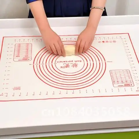 Silicone Baking Mat Non-Slip 40x60cm Cakes Pastry Bakeware Liner Pad Mat Rolling Dough Pasta Kitchen Cooking Kneading Tools
Silicone Baking Mat Non-Slip 40x60cm Cakes Pastry Bakeware Liner Pad Mat Rolling Dough Pasta Kitchen Cooking Kneading Tools