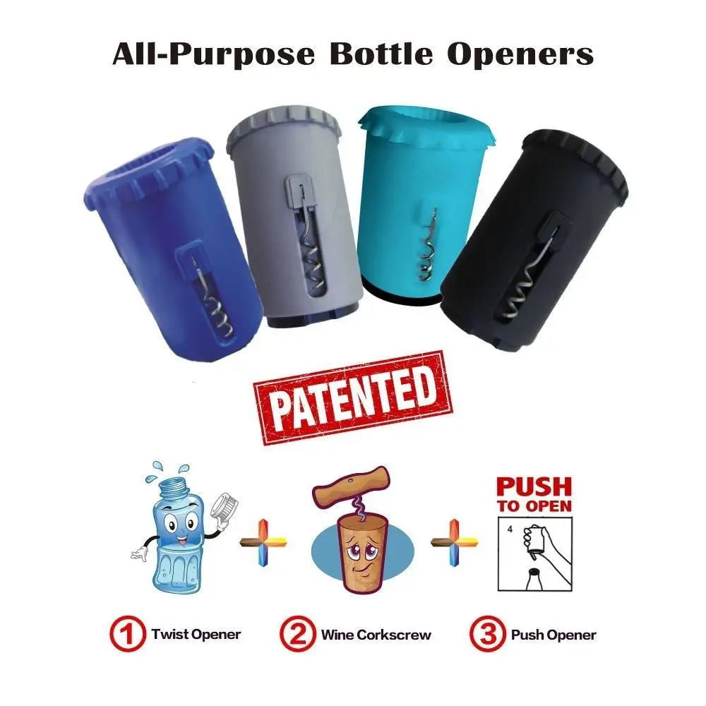 3-in-1 Press Bottle Opener New Multifunctional Portable Wine Soda Push Down Openers Magnetic Bottle Opener
3-in-1 Press Bottle Opener New Multifunctional Portable Wine Soda Push Down Openers Magnetic Bottle Opener