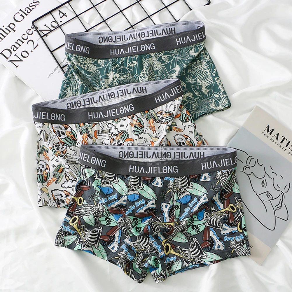 Sexy Men Boxer Print Shorts Underwear Soft Skin Friendly Briefs Loose Breathbale Underpants Elasticity Trunks Funny Lingerie
Sexy Men Boxer Print Shorts Underwear Soft Skin Friendly Briefs Loose Breathbale Underpants Elasticity Trunks Funny Lingerie