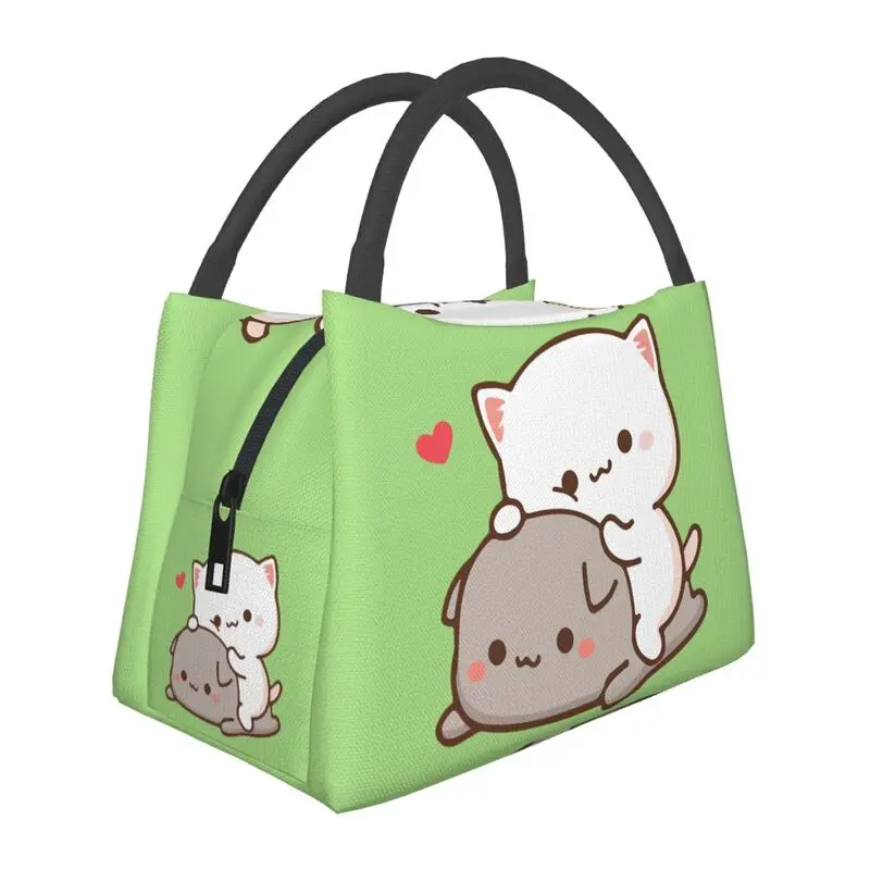 Mochi Cat Peach And Goma Thermal Insulated Lunch Bags Women Portable Lunch Tote for Office Outdoor Storage Meal Food Box
Mochi Cat Peach And Goma Thermal Insulated Lunch Bags Women Portable Lunch Tote for Office Outdoor Storage Meal Food Box