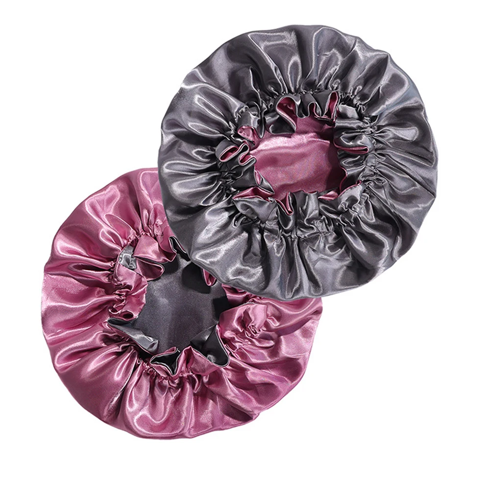 Двухслойная шапочка для душа для родителей и детей, эластичная мягкая шапочка для сна для вьющихся волос
Двухслойная шапочка для душа для родителей и детей, эластичная мягкая шапочка для сна для вьющихся волос