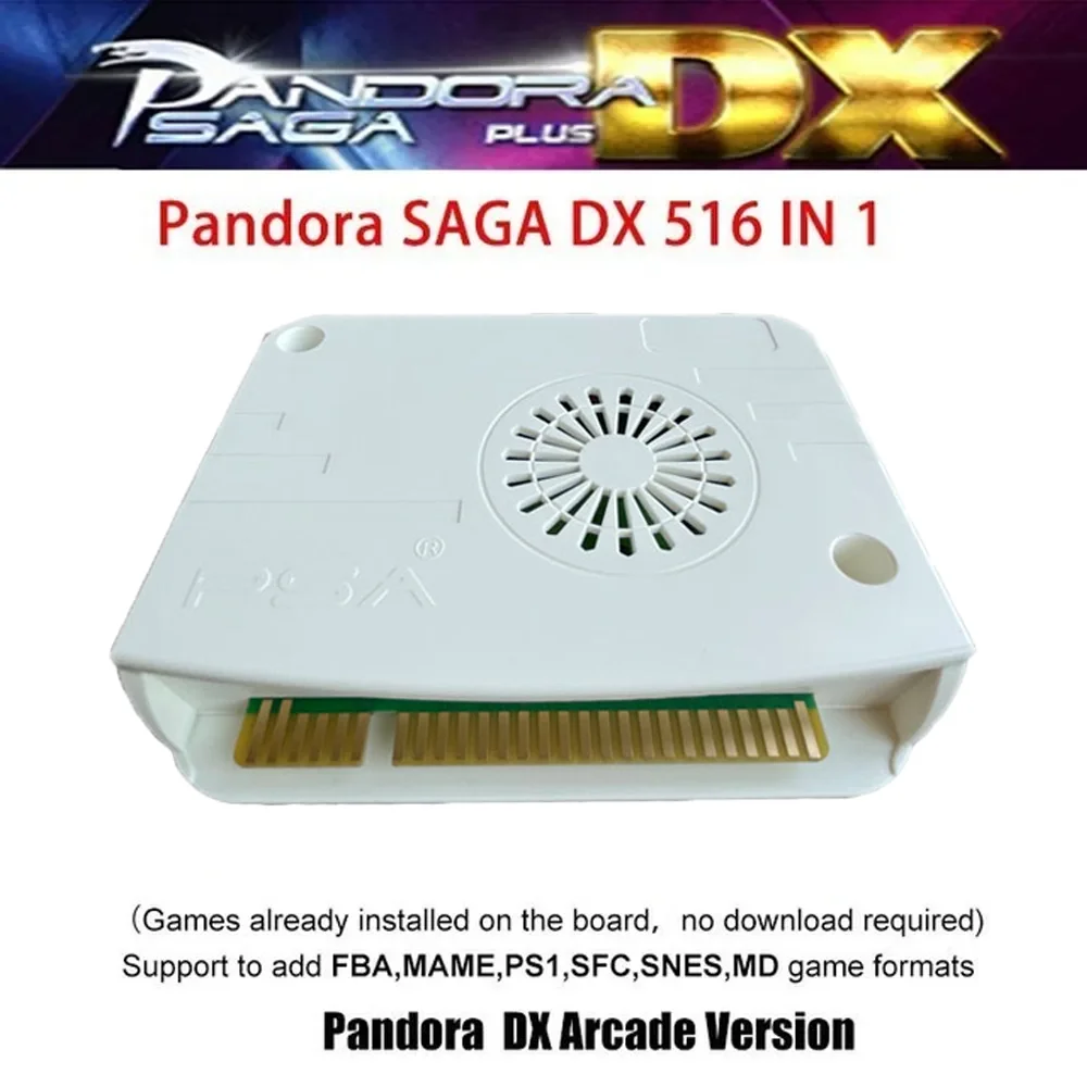 

Vertical Pandora SAGA PLUS DX 2 Sided Cocktail Arcade Board 516 in 1 DIY Retro Gaming free shipping