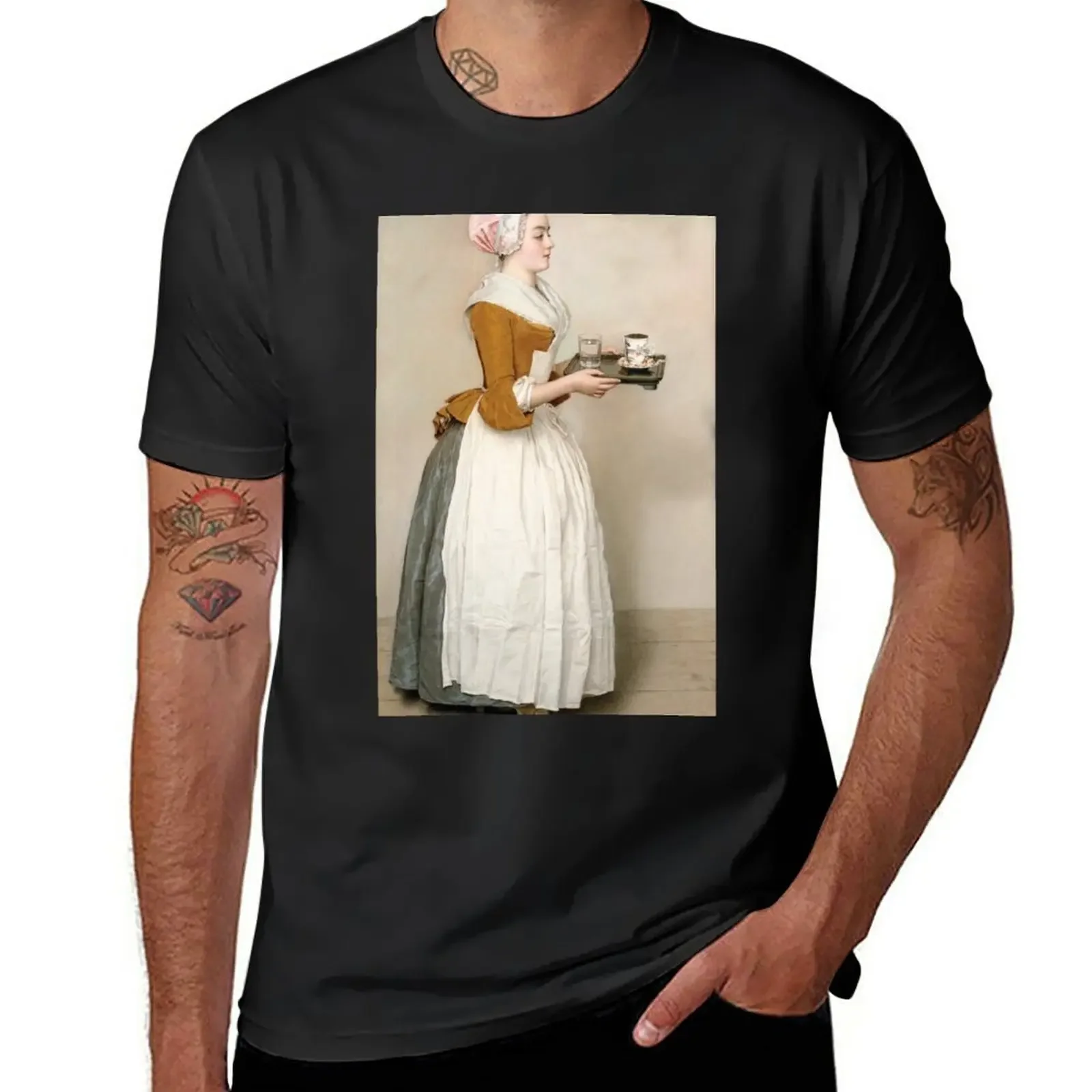 Jean-Etienne Liotard - The Chocolate Girl T-Shirt Aesthetic clothing tops summer top men clothes
Jean-Etienne Liotard - The Chocolate Girl T-Shirt Aesthetic clothing tops summer top men clothes