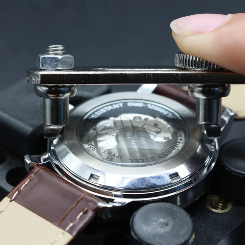 Useful Practical Back Case Cover Opener Cover Opener Lid Opener Wrench Adjustable Watch Repair Tool Watchmaker
Useful Practical Back Case Cover Opener Cover Opener Lid Opener Wrench Adjustable Watch Repair Tool Watchmaker