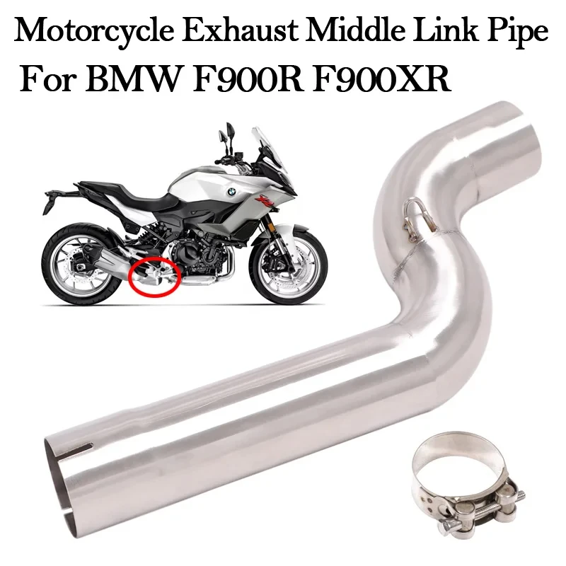 Slip On For BMW F900R F900XR F900 R XR Motorcycle Exhaust Modify Escape Moto Connection 51MM Muffler Middle Link Pipe Bike Tube
Slip On For BMW F900R F900XR F900 R XR Motorcycle Exhaust Modify Escape Moto Connection 51MM Muffler Middle Link Pipe Bike Tube