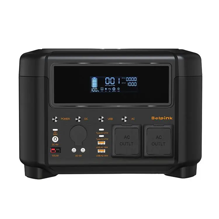 1000W outdoor camping energy storage power station 300000mAh high power 200W solar charging emergency power supply
1000W outdoor camping energy storage power station 300000mAh high power 200W solar charging emergency power supply