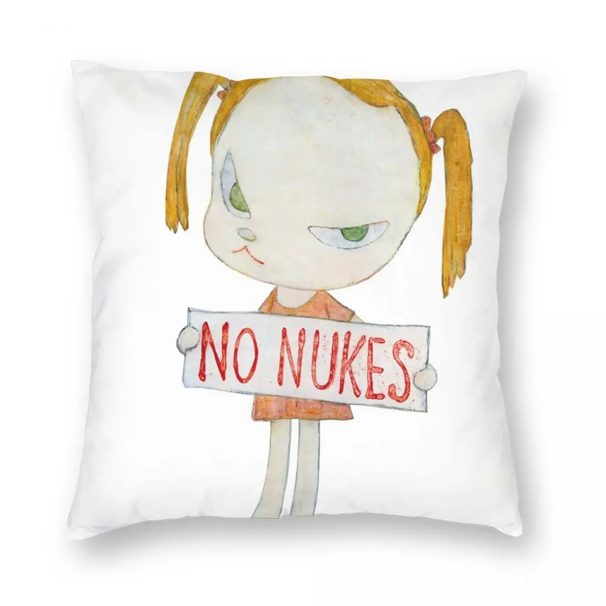 Наволочка Yoshitomo Nara No Nukes с рисунком, декоративная подушка, квадратная домашняя, 40 х40 см
Наволочка Yoshitomo Nara No Nukes с рисунком, декоративная подушка, квадратная домашняя, 40 х40 см