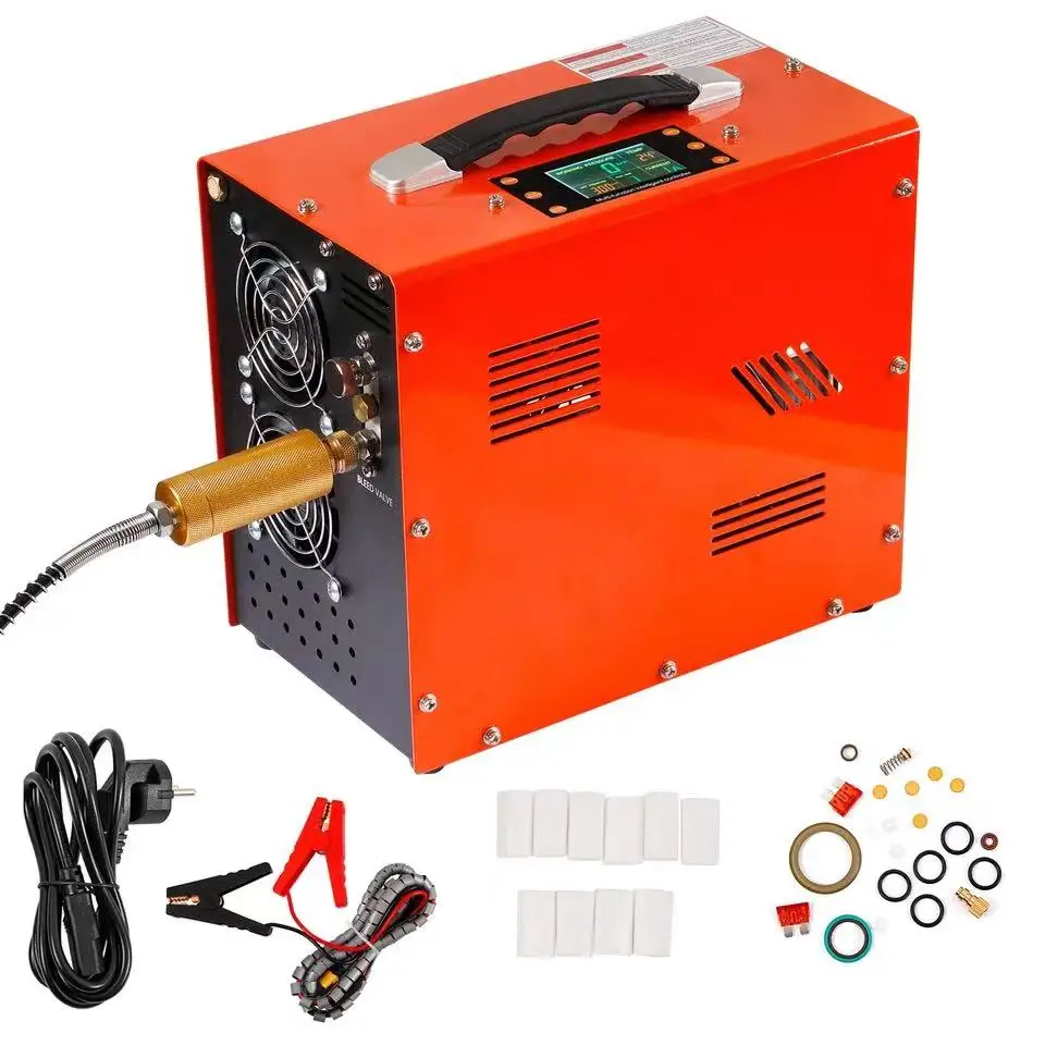 Vdapavin LCD PCP Air Compressor,Auto-Stop 4500Psi/30Mpa Oil/Water-Free Air Gun and Paintball Tank Pump
Vdapavin LCD PCP Air Compressor,Auto-Stop 4500Psi/30Mpa Oil/Water-Free Air Gun and Paintball Tank Pump