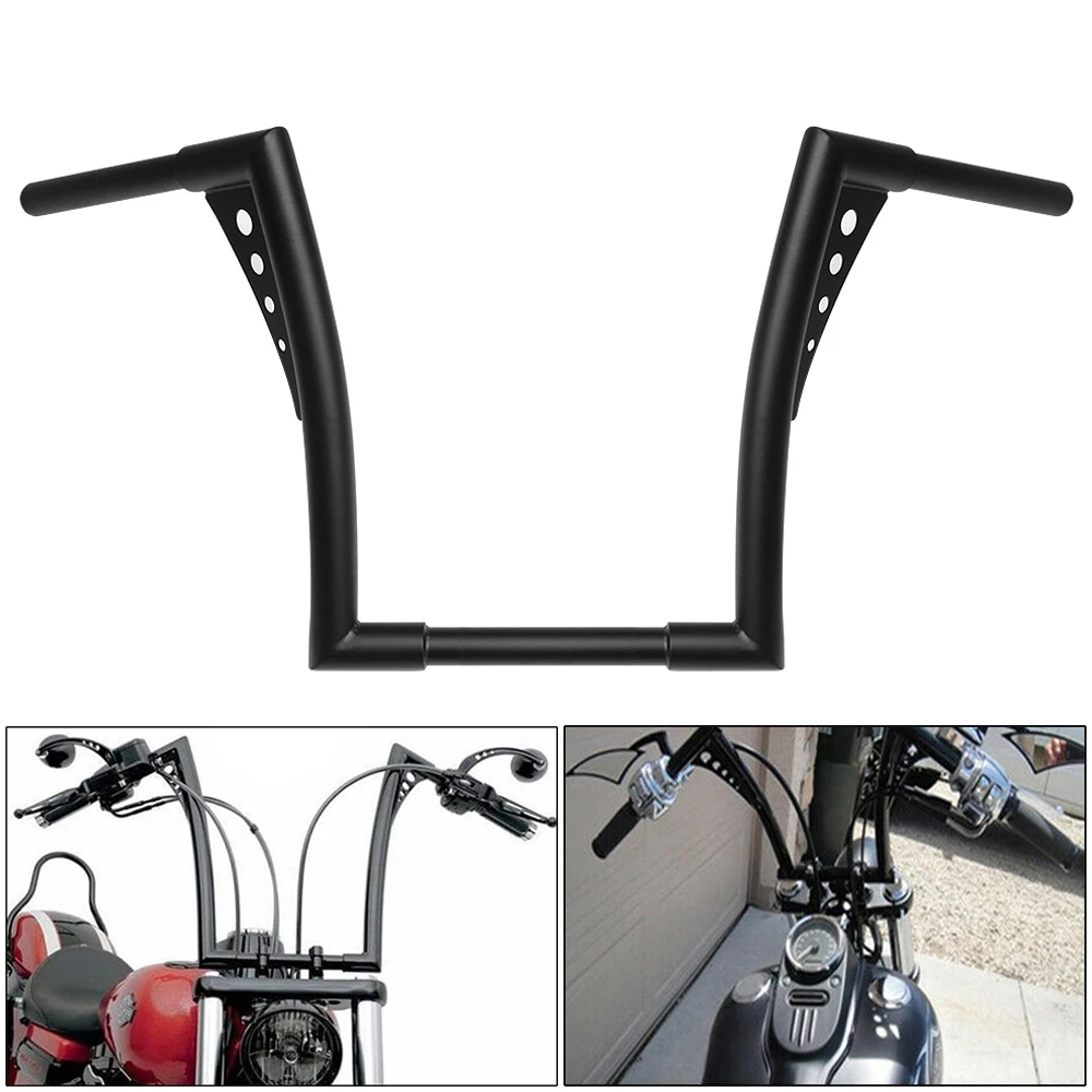 Motorcycle Black 14" Rise 1-1/4"Ape Hanger Bar Handlebar For Harley Dyna FLHT FXST Softail FLSTF Sportster XL 883 1200
Motorcycle Black 14" Rise 1-1/4"Ape Hanger Bar Handlebar For Harley Dyna FLHT FXST Softail FLSTF Sportster XL 883 1200