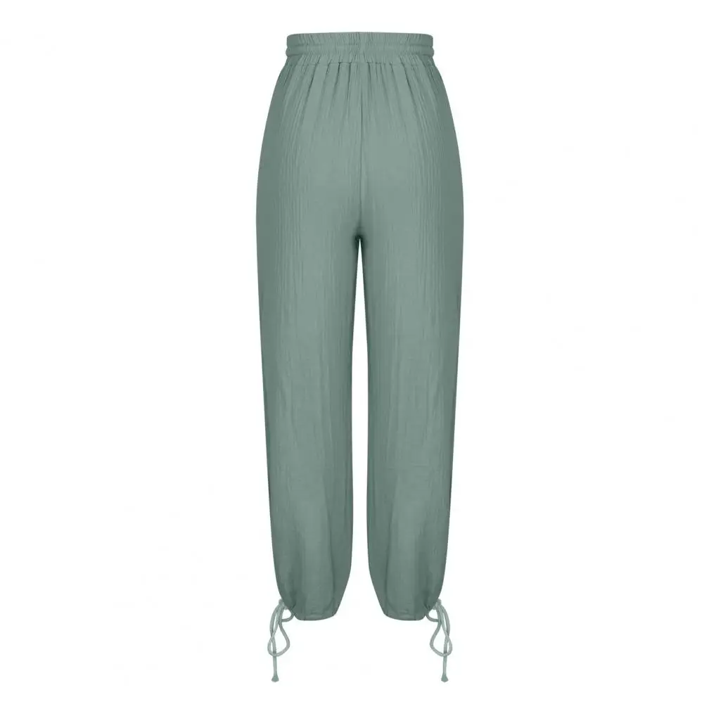 Women Wide-leg Pants Stylish Women's Wide Leg Pants with Elastic Waist Pockets Casual Streetwear Trousers for A Chic Comfortable
Women Wide-leg Pants Stylish Women's Wide Leg Pants with Elastic Waist Pockets Casual Streetwear Trousers for A Chic Comfortable