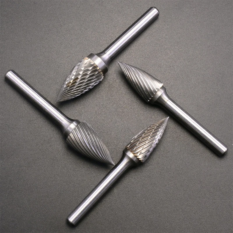 GX Type Carbide Alloy Rotary File 1Pc Double Slot Tungsten Steel Wood Carving Grinding Head Hard Metal Milling Cutter for Copper
GX Type Carbide Alloy Rotary File 1Pc Double Slot Tungsten Steel Wood Carving Grinding Head Hard Metal Milling Cutter for Copper