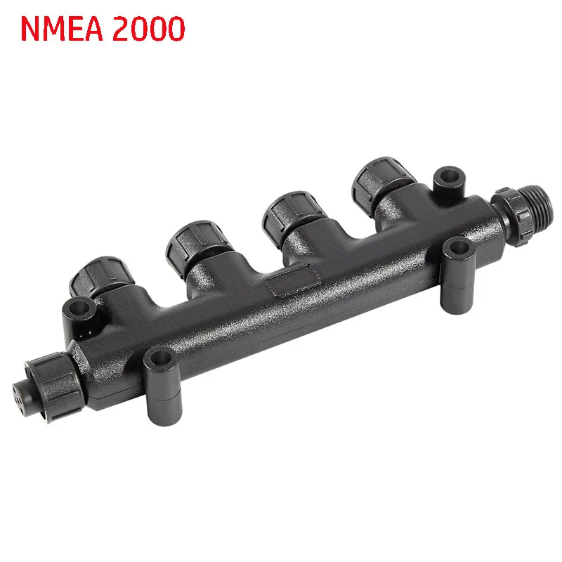 4-портовый многопортовый (тройник) T-коннектор NMEA 2000 (N2k) для сетей Garmin Lowrance Simrad B & G & Navico, замена на 0101107801
4-портовый многопортовый (тройник) T-коннектор NMEA 2000 (N2k) для сетей Garmin Lowrance Simrad B & G & Navico, замена на 0101107801