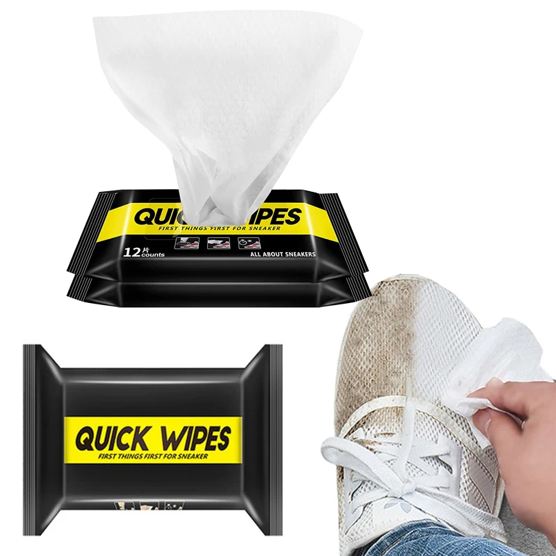 12/30Pcs/Bag Disposable Shoe Wipes Small White Shoe Artifact Cleaning Care Wipes Sneakers Cleaning Quick Wet Wipes
12/30Pcs/Bag Disposable Shoe Wipes Small White Shoe Artifact Cleaning Care Wipes Sneakers Cleaning Quick Wet Wipes