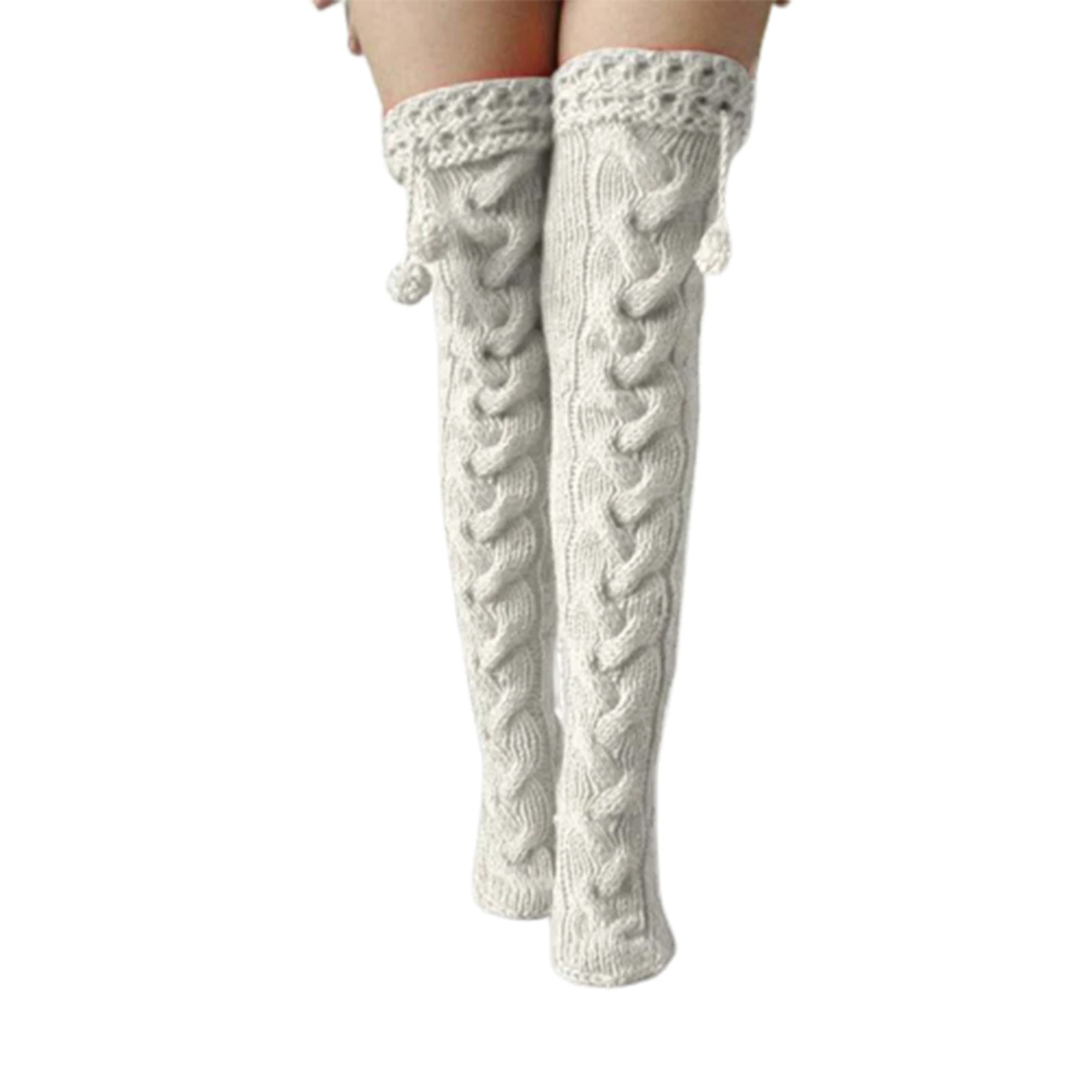 Juniors Knitting Wool Leg Socks with Good Elasticity Simple to Clean for Females Girls Ladies Legs
Juniors Knitting Wool Leg Socks with Good Elasticity Simple to Clean for Females Girls Ladies Legs