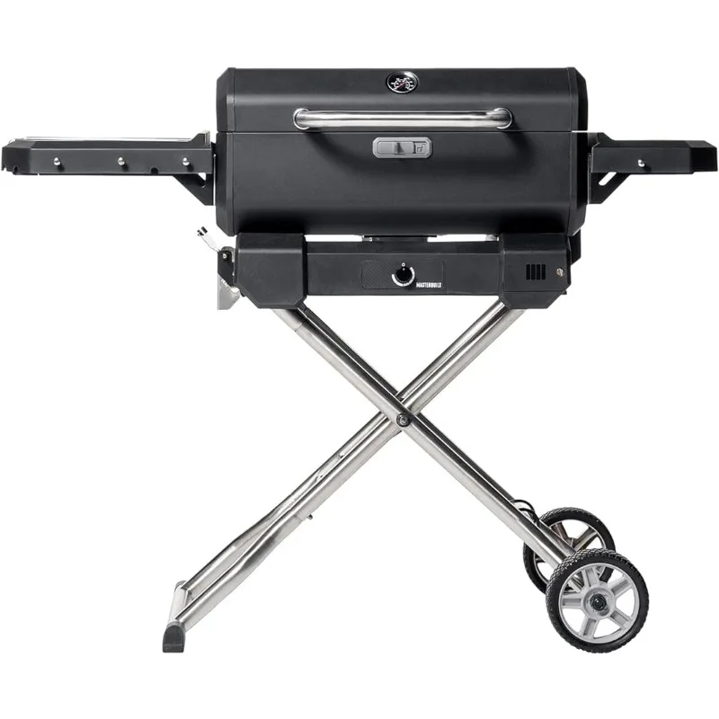 

Masterbuilt MB20040722 Portable Charcoal Grill with Cart, Black