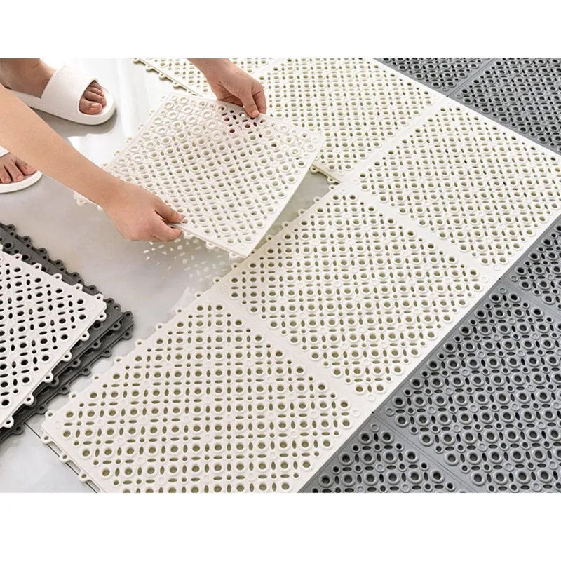 (30x30cm) NON-SLIP Bath Mat for Toilet, Bathroom, Kitchen, Balcony, Splicing Floor Mat, Thickened Waterproof Hollow Floor Mat
(30x30cm) NON-SLIP Bath Mat for Toilet, Bathroom, Kitchen, Balcony, Splicing Floor Mat, Thickened Waterproof Hollow Floor Mat