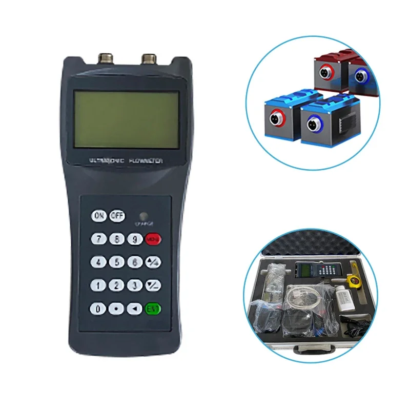 Handheld Battery Powered Ultrasonic Flow Instrument With 4-20mA Water Flow Meter
Handheld Battery Powered Ultrasonic Flow Instrument With 4-20mA Water Flow Meter