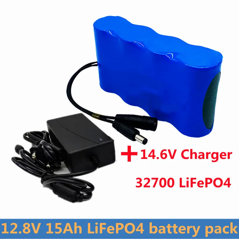 Portable 12V 15Ah 32700 LiFePO4 Rechargeable Battery Pack Built-in 40A Same Port Balanced BMS 12.8V Power Supply + 14.6V Charger
Portable 12V 15Ah 32700 LiFePO4 Rechargeable Battery Pack Built-in 40A Same Port Balanced BMS 12.8V Power Supply + 14.6V Charger