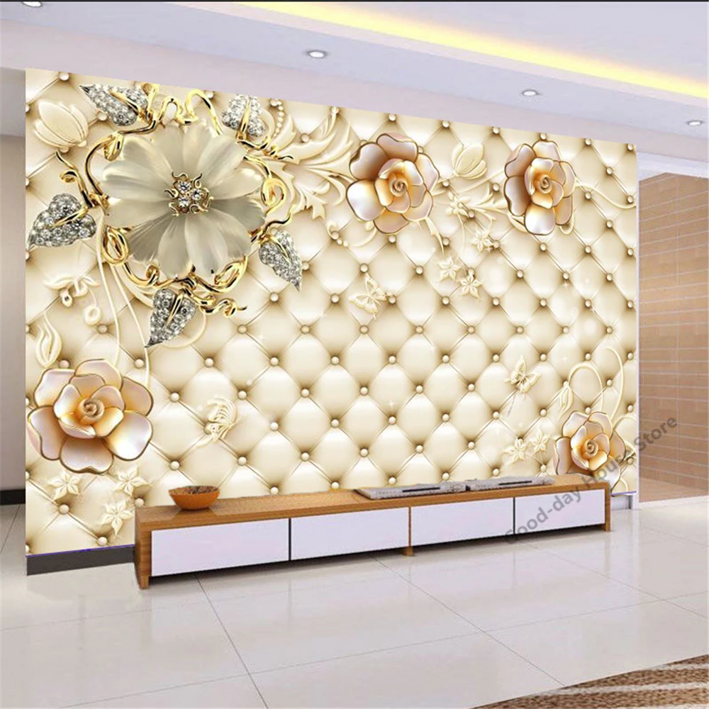 Shop Generic 3D Po Wallpapers Modern Beach Seascape Nature Mural Living Room Bedroom Online