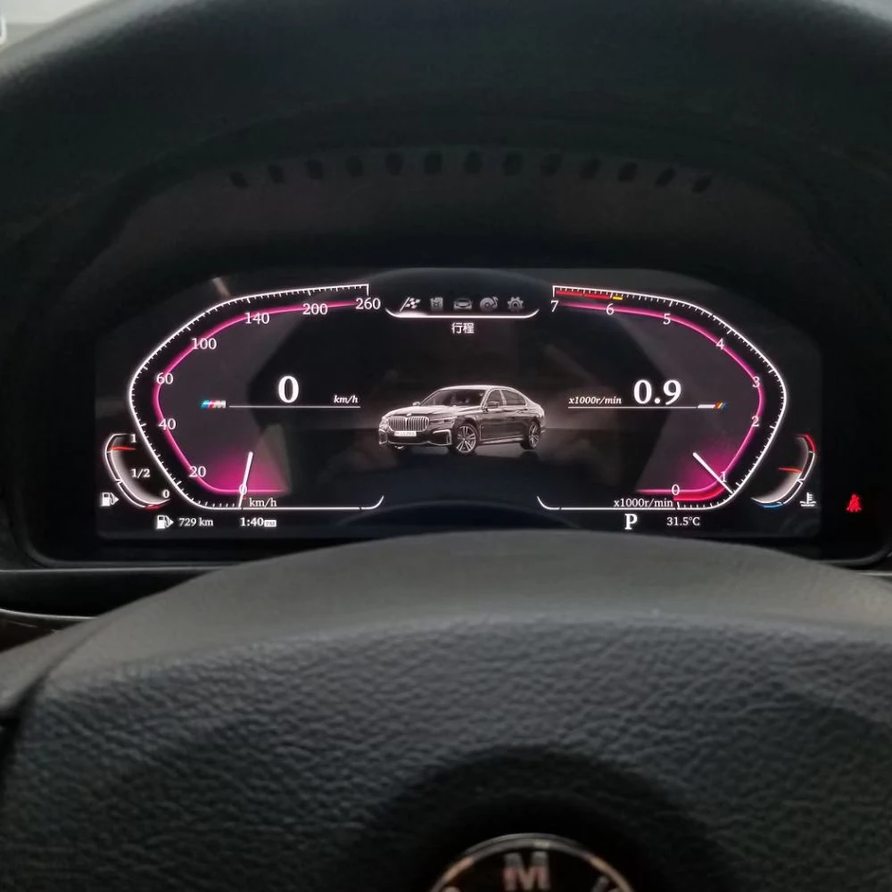 

12.3''Inch Digital Instrument Cluster For BMW 3 4 Series F30 F31 F32 F33 F34 F36 LCD Dashboard Panel Speedometer Virtual Cockpit
