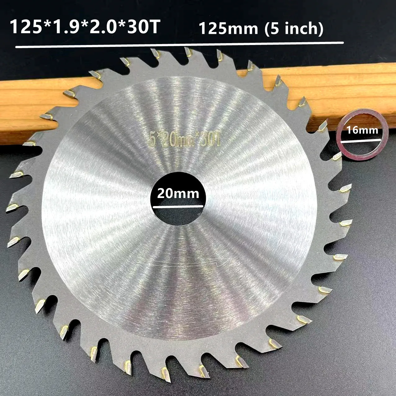 

Diameter 110 125 180mm TCT Circular Saw Blade For Wood Plastic Acrylic Woodworking Saw Blade 30T 40T 50T 60T Cutting Disc