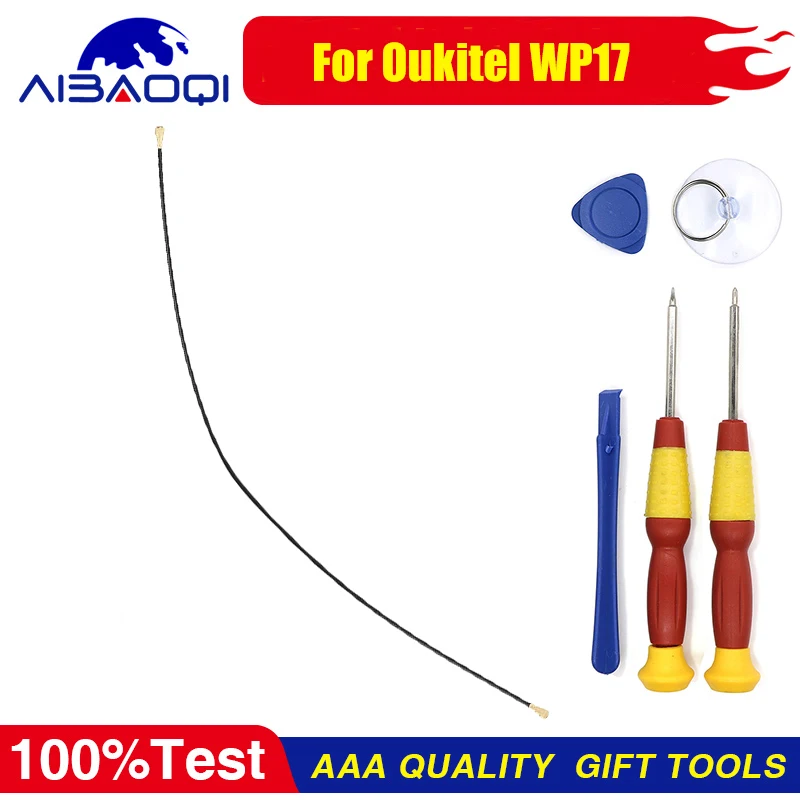 100% New Original Coaxial Wifi Wire Signal Antenna Flex Cable For Oukitel WP17 WP27 Repair Replacement Accessories Parts
100% New Original Coaxial Wifi Wire Signal Antenna Flex Cable For Oukitel WP17 WP27 Repair Replacement Accessories Parts