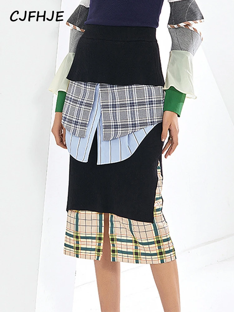 CJFHJE New Women Plaid High Waist Skirt Spring Autumn Korean Fashion Casual Slim Fit RufflesTiered Casual Women's Midi Skirt
CJFHJE New Women Plaid High Waist Skirt Spring Autumn Korean Fashion Casual Slim Fit RufflesTiered Casual Women's Midi Skirt