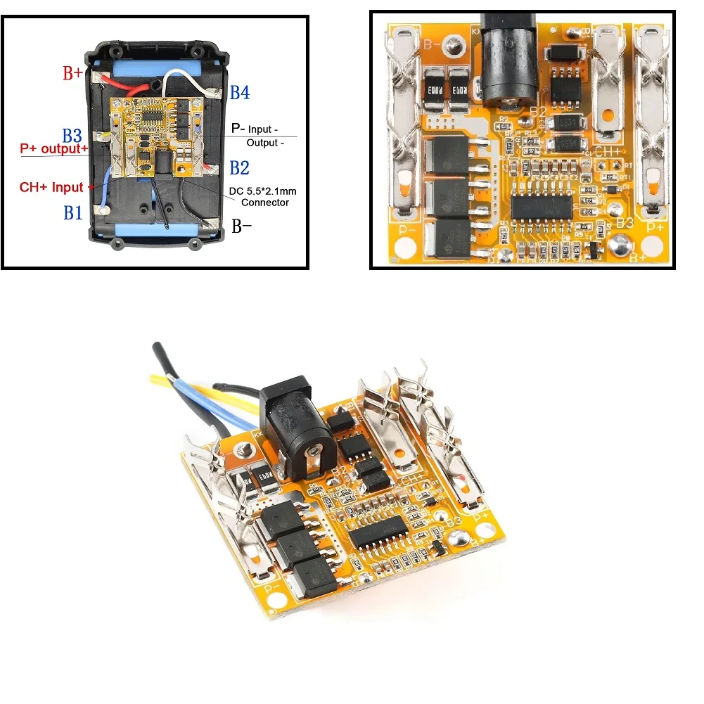 Protection Board HXMT-HX 5S 18.5V Lithium Battery Protection Circuit Special IC Charging Board For Electric Drill 46x40mm
Protection Board HXMT-HX 5S 18.5V Lithium Battery Protection Circuit Special IC Charging Board For Electric Drill 46x40mm