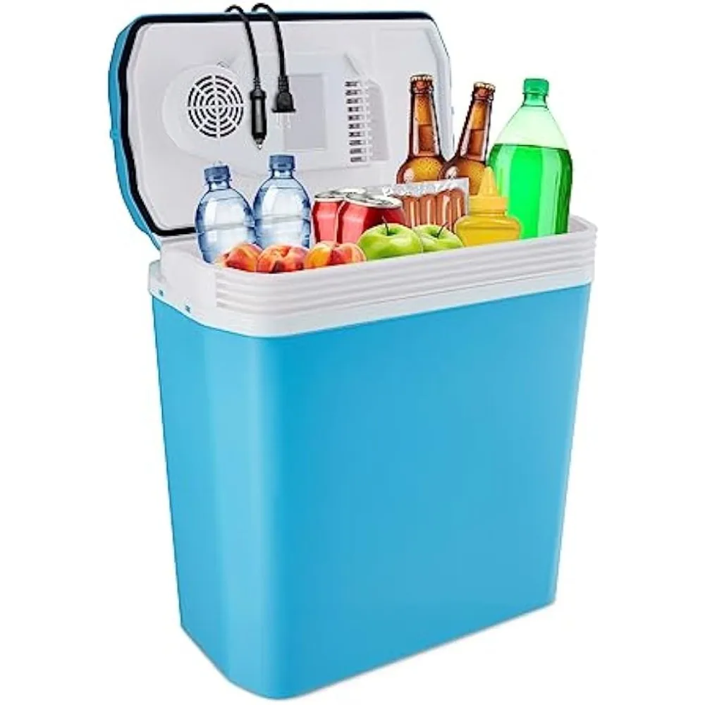 Electric Cooler & Warmer with Handle 24 L Portable Thermoelectric Fridge for Vehicles & Trucks| 110V Freezing Appliance Camping
Electric Cooler & Warmer with Handle 24 L Portable Thermoelectric Fridge for Vehicles & Trucks| 110V Freezing Appliance Camping