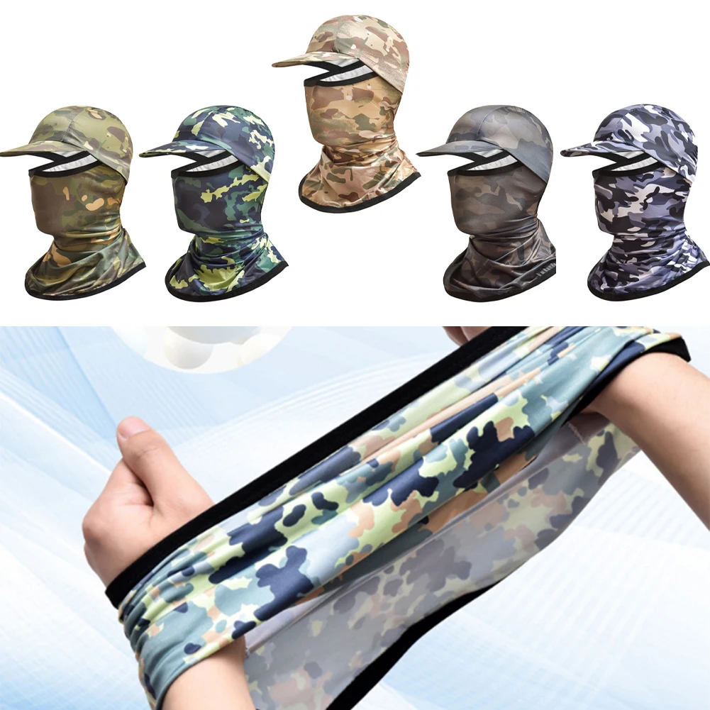 Outdoor Sports Ice Camouflage Sunscreen Headband With Brim And Quick Drying Hood Camo Outdoor Camping Accessories Practical
Outdoor Sports Ice Camouflage Sunscreen Headband With Brim And Quick Drying Hood Camo Outdoor Camping Accessories Practical
