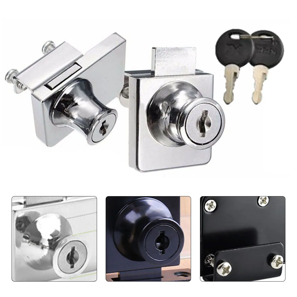 Showcase Lock Glass Display Cabinet Door Lock Security Double Door Lock With Keys Non Opening Home Improvement Hardware
Showcase Lock Glass Display Cabinet Door Lock Security Double Door Lock With Keys Non Opening Home Improvement Hardware