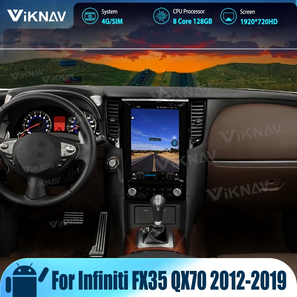 For Infiniti FX35 QX70 2012-2019 Upgrade 8 Core Stereo 12.1inch Car Radio Multimedia Player Head Unit GPS CarPlay Touch Screen
For Infiniti FX35 QX70 2012-2019 Upgrade 8 Core Stereo 12.1inch Car Radio Multimedia Player Head Unit GPS CarPlay Touch Screen