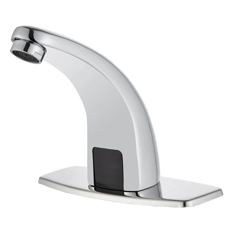 

Induction Faucets Automatic Touchless Faucets Sink Mixers Tap Kitchen Bathroom Deck Mounted Tap Easy to Install