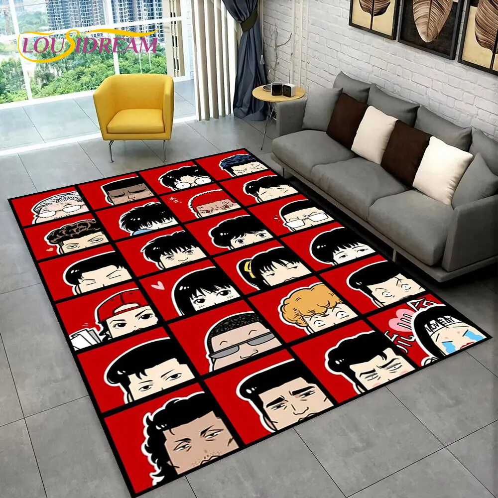 Slam Dunk Japan Anime Cartoon Area Rug,Carpet Rug for Living Room Bedroom Sofa Doormat Decoration, Kids Play Non-slip Floor Mat
Slam Dunk Japan Anime Cartoon Area Rug,Carpet Rug for Living Room Bedroom Sofa Doormat Decoration, Kids Play Non-slip Floor Mat