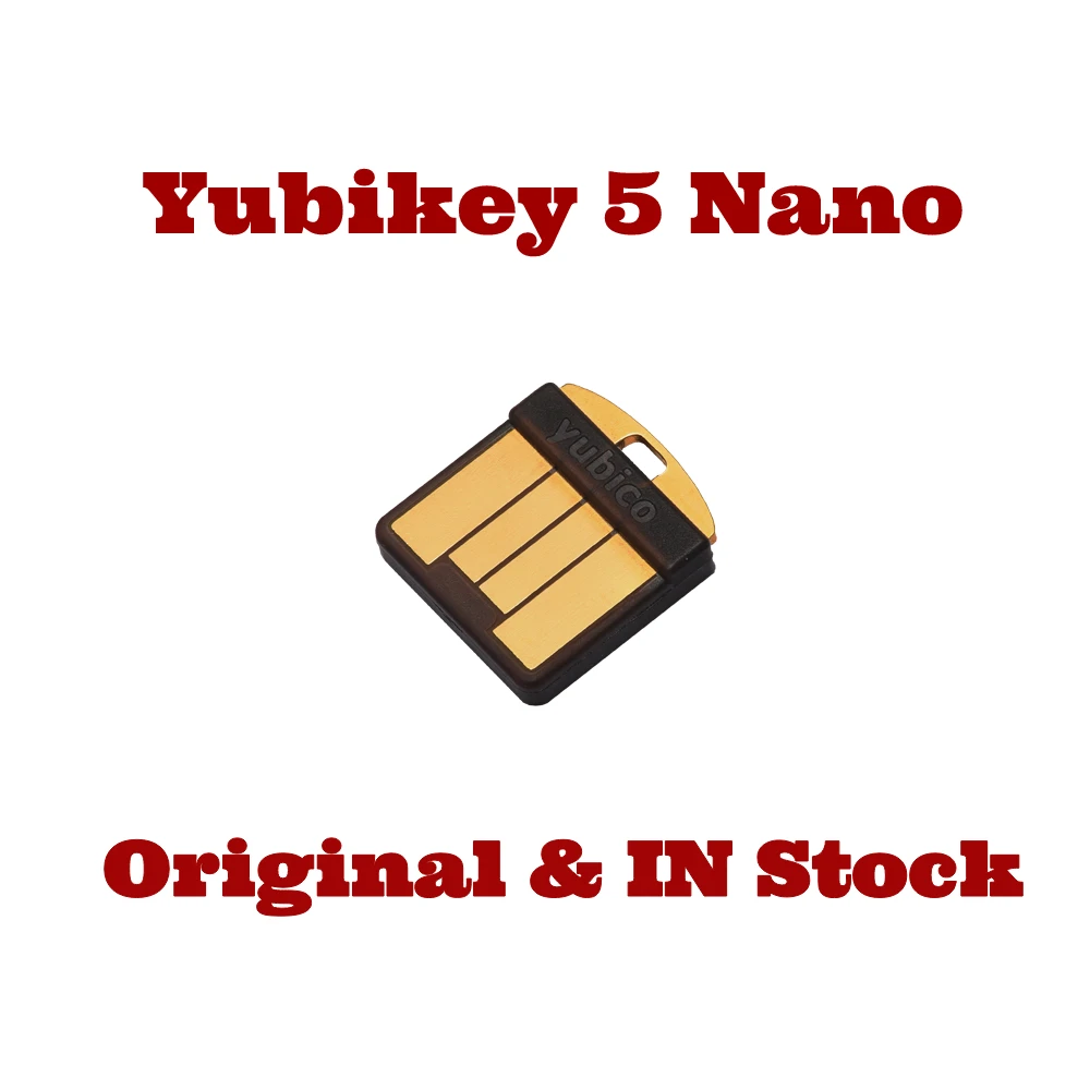 Ключ Безопасности Yubico Yubikey 5 Nano USB A, сертифицированный FIDO 2, универсальный 2-й фактор FIDO (U2F)
Ключ Безопасности Yubico Yubikey 5 Nano USB A, сертифицированный FIDO 2, универсальный 2-й фактор FIDO (U2F)