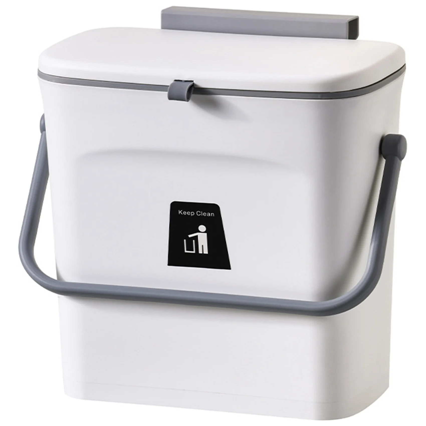 2.4 Gallon Kitchen Trash Can with Slide Lid,Under Sink Garbage Can, Waste Bins with Inner Barrel,Hang Trash Bin White
2.4 Gallon Kitchen Trash Can with Slide Lid,Under Sink Garbage Can, Waste Bins with Inner Barrel,Hang Trash Bin White
