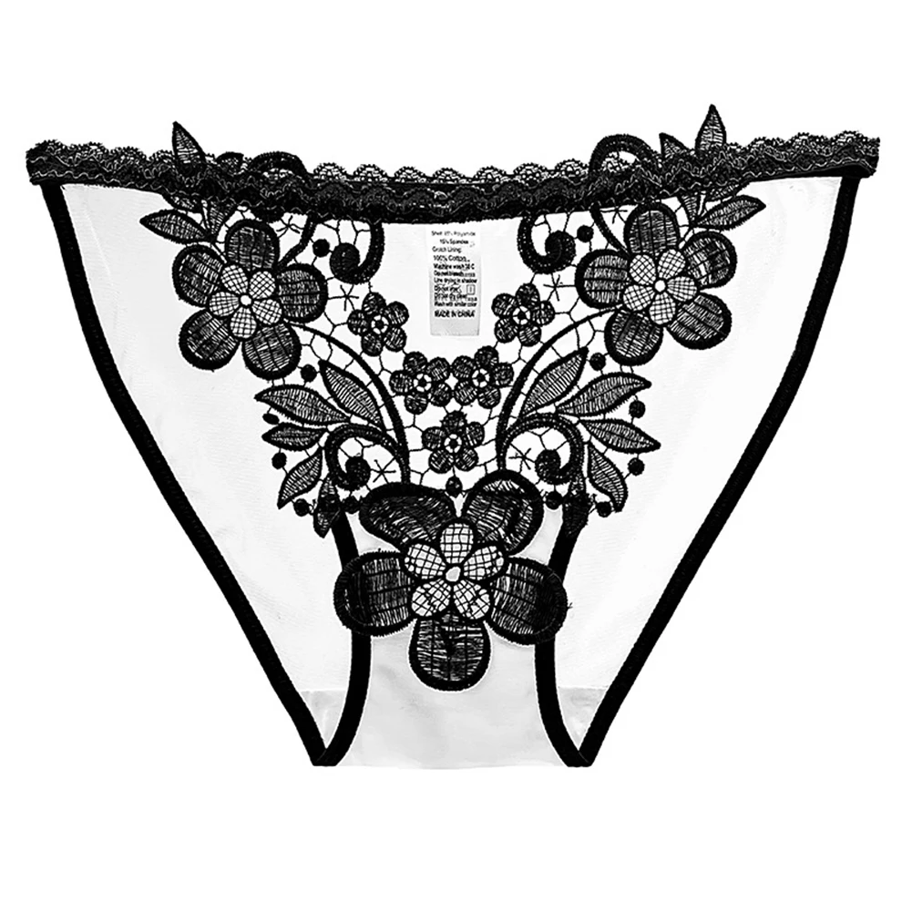 Ladies Mesh Sexy Traceless Embroidery Transparent Briefs Panties Knickers Lingerie Underwear Breathable Women Briefs Underpants
Ladies Mesh Sexy Traceless Embroidery Transparent Briefs Panties Knickers Lingerie Underwear Breathable Women Briefs Underpants