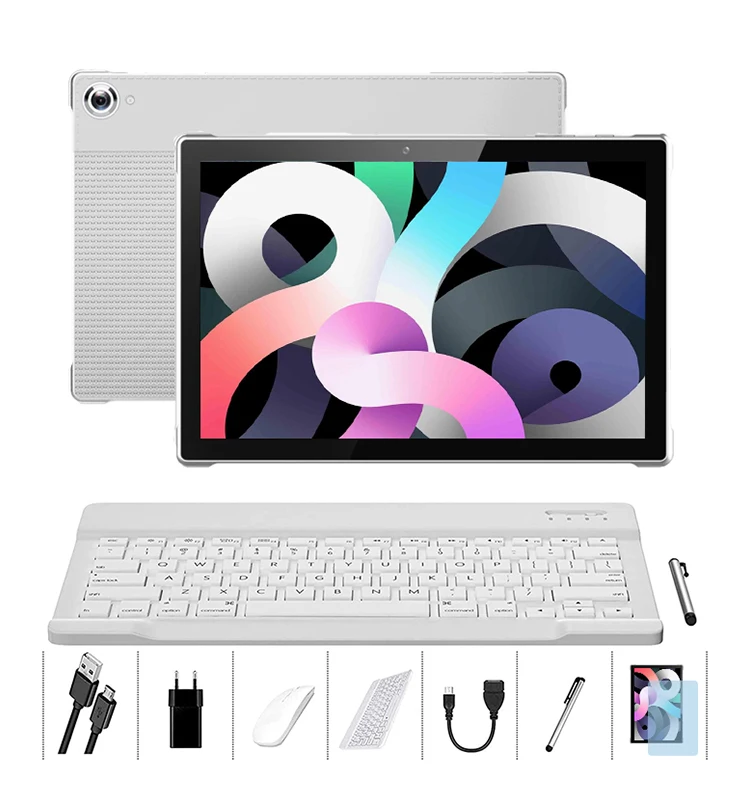 

OEM Manufacturer 10" Wifi 10.1 Tab Android 10.0 OS IPS Screen 2GB Ram 32GB Rom Quad Core 10 Inch Android Tablet PC With Keyboard