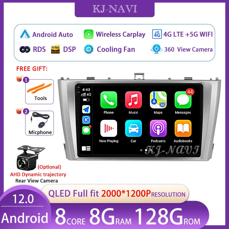 Android 12 For Toyota Avensis 3 2008 - 2015 Car Radio Multimedia Video Player Navigation Stereo GPS No 2Din 2 Din Dvd
Android 12 For Toyota Avensis 3 2008 - 2015 Car Radio Multimedia Video Player Navigation Stereo GPS No 2Din 2 Din Dvd