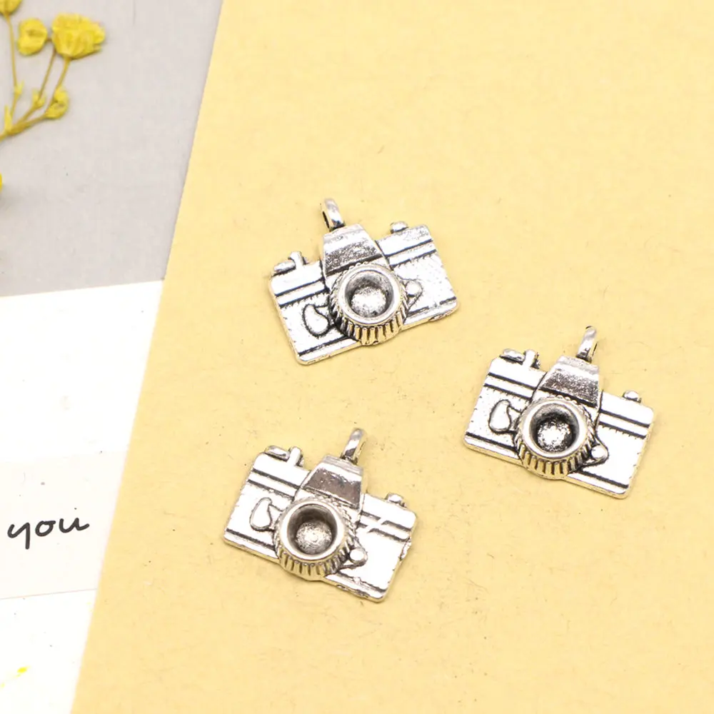 10pcs 14x15mm Camera Charms Jewelry Making Pendant Accesori Jewelry For Women Antique Silver Color
10pcs 14x15mm Camera Charms Jewelry Making Pendant Accesori Jewelry For Women Antique Silver Color