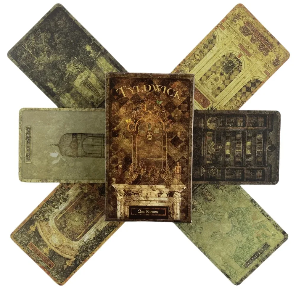 TYLDWICK Tarot Cards Deck Divination English Version Fortune Telling Friend Party Oracle Board Game
TYLDWICK Tarot Cards Deck Divination English Version Fortune Telling Friend Party Oracle Board Game
