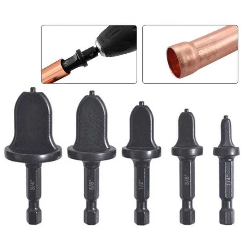 5pcs Hex Shank Imperial Tube Pipe Expander Support for Air Conditioner Conditioning Swaging Rotary Tool Set 7/8 3/4 5/8 1/2 1/4"
5pcs Hex Shank Imperial Tube Pipe Expander Support for Air Conditioner Conditioning Swaging Rotary Tool Set 7/8 3/4 5/8 1/2 1/4"