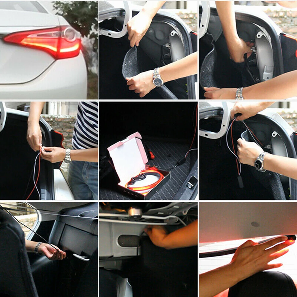 Single mode LED Light Strip Windshield Auto Signal Bar Stop 1pcs 3rd High Brake 90cm Flexible Lamp Accessories
Single mode LED Light Strip Windshield Auto Signal Bar Stop 1pcs 3rd High Brake 90cm Flexible Lamp Accessories