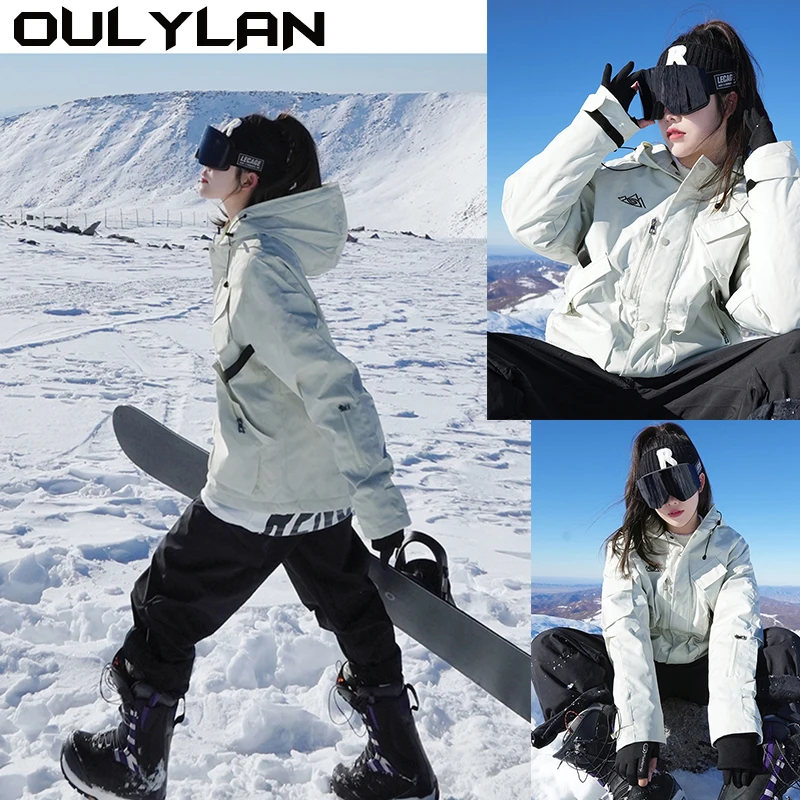 New Men Women Snowboarding Suit Ski Hoodie Set Winter Windproof Waterproof Skiing Suit Male Female Outdoor Snowsuit
New Men Women Snowboarding Suit Ski Hoodie Set Winter Windproof Waterproof Skiing Suit Male Female Outdoor Snowsuit