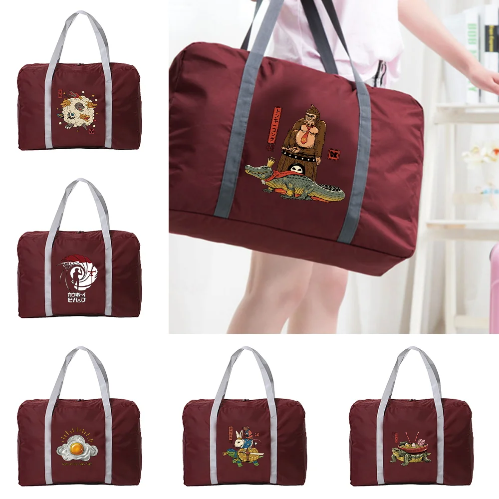 Japan Series Print Travel Bag Clothes Organizers Bag Convenient Handbags Unisex Luggage Men Large Capacity Foldable Duffle Bags 
Japan Series Print Travel Bag Clothes Organizers Bag Convenient Handbags Unisex Luggage Men Large Capacity Foldable Duffle Bags