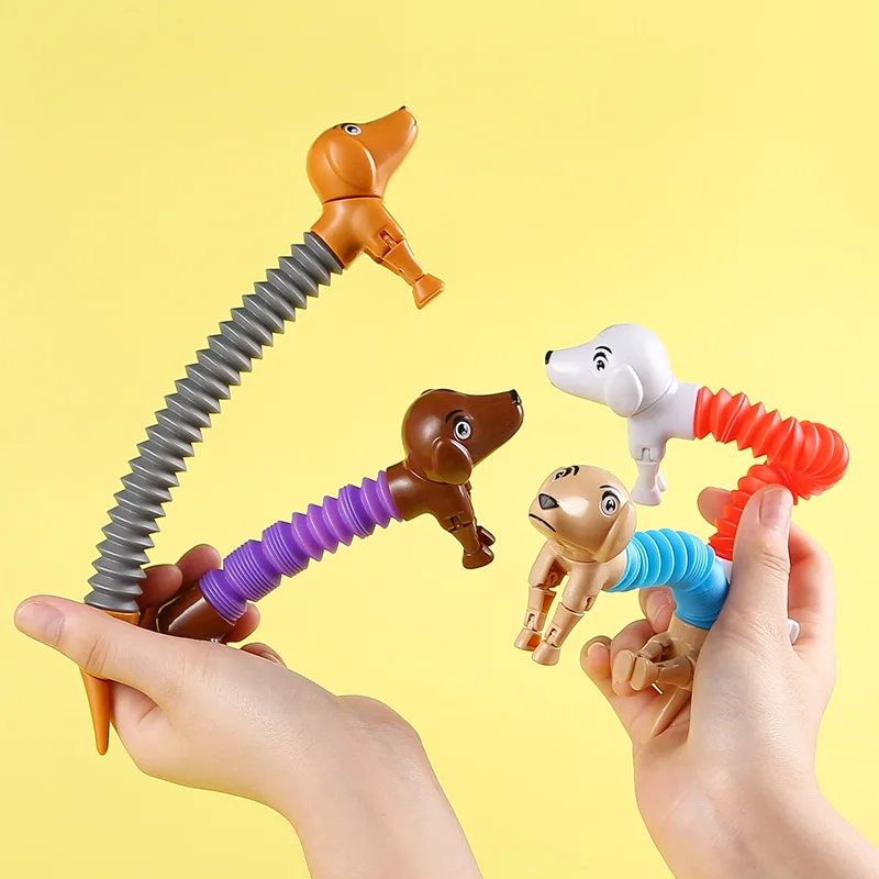 Fidget Toys for Kids Stretching Body Pop Tubes Spring Dog Autism Anti-Stress Sensory Toys Boys Girls Christmas Stocking Stuffers
Fidget Toys for Kids Stretching Body Pop Tubes Spring Dog Autism Anti-Stress Sensory Toys Boys Girls Christmas Stocking Stuffers