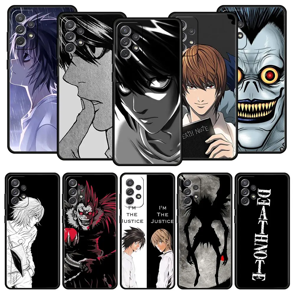 Death Note Yagami Light For Samsung Galaxy A51 A71 A21S A12 A11 A31 A41 A01 A03s A52 A32 A22 A13 A23 A33 A53 A73 5G Phone Case
Death Note Yagami Light For Samsung Galaxy A51 A71 A21S A12 A11 A31 A41 A01 A03s A52 A32 A22 A13 A23 A33 A53 A73 5G Phone Case